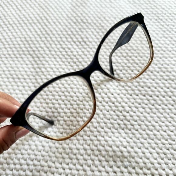 Salvatore Ferragamo SF2873 Blue Black Tan Gradient Eyeglasses 53 16 140 main image 4